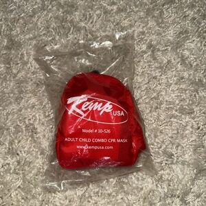 Kemp USA Red CPR Mask